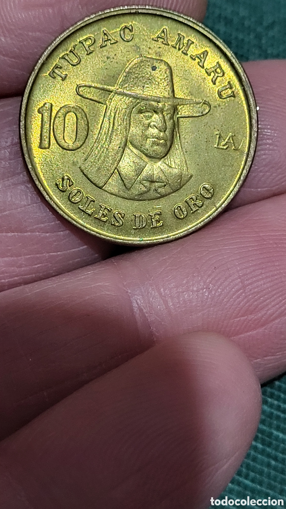 Monedas antiguas de Am&eacute;rica: Moneda 10 soles de oro Per&uacute; 1978 - Foto 1