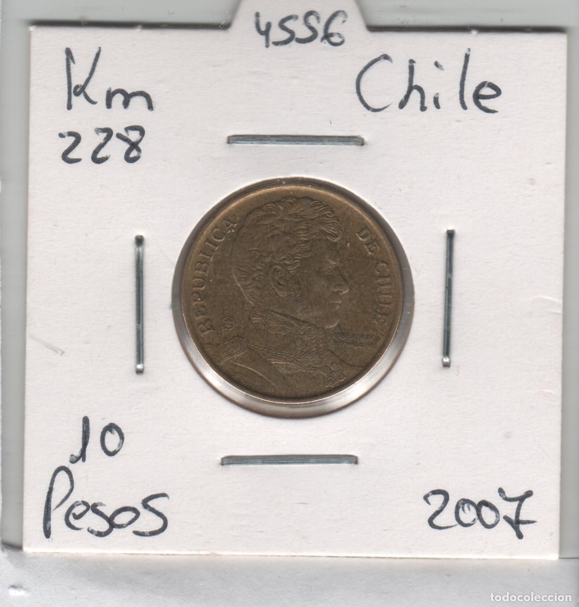 Monedas antiguas de Am&eacute;rica: MONEDA CHILE 10 PESOS 2007 - Foto 1