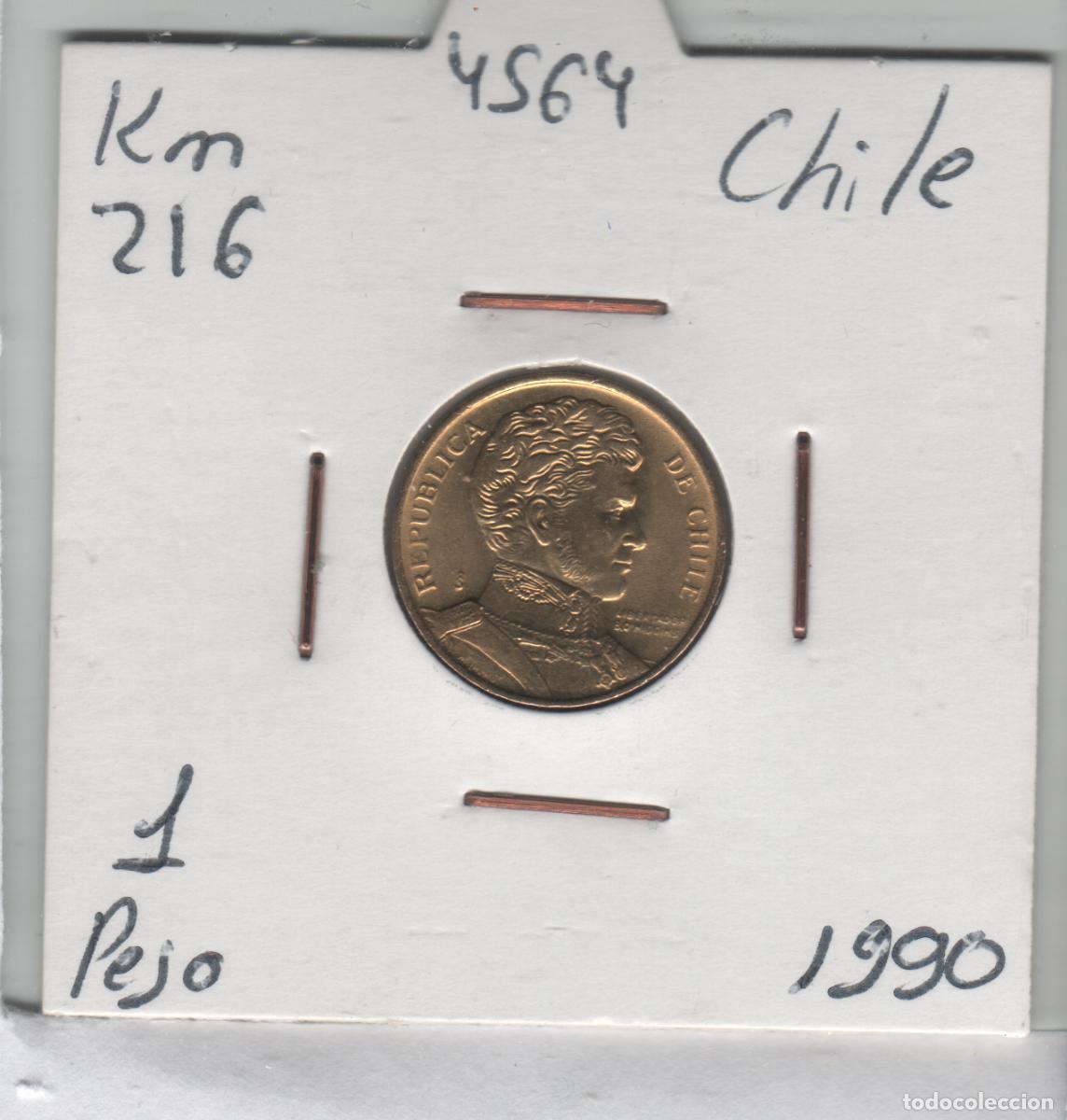 Monedas antiguas de Am&eacute;rica: MONEDA CHILE 1 PESO 1990 - Foto 1