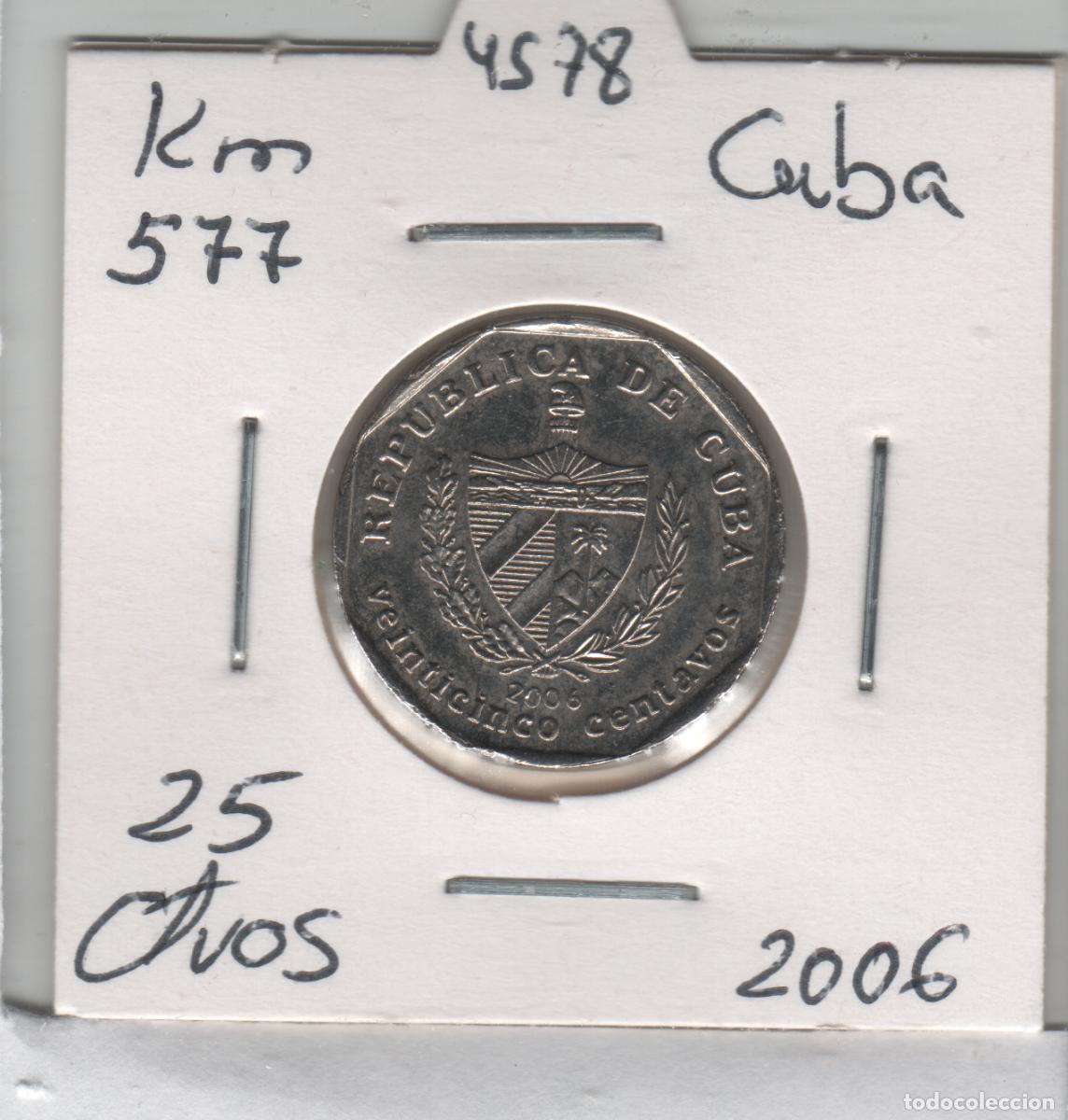Monedas antiguas de Am&eacute;rica: MONEDA CUBA 25 CENTAVOS 2006 - Foto 1