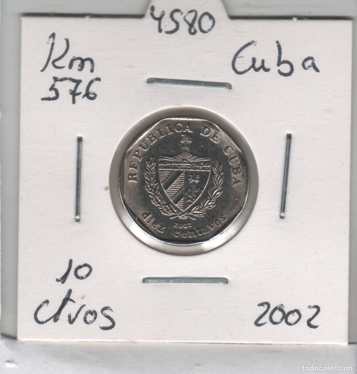 Monedas antiguas de Am&eacute;rica: MONEDA CUBA 10 CENTAVOS 2002 - Foto 1