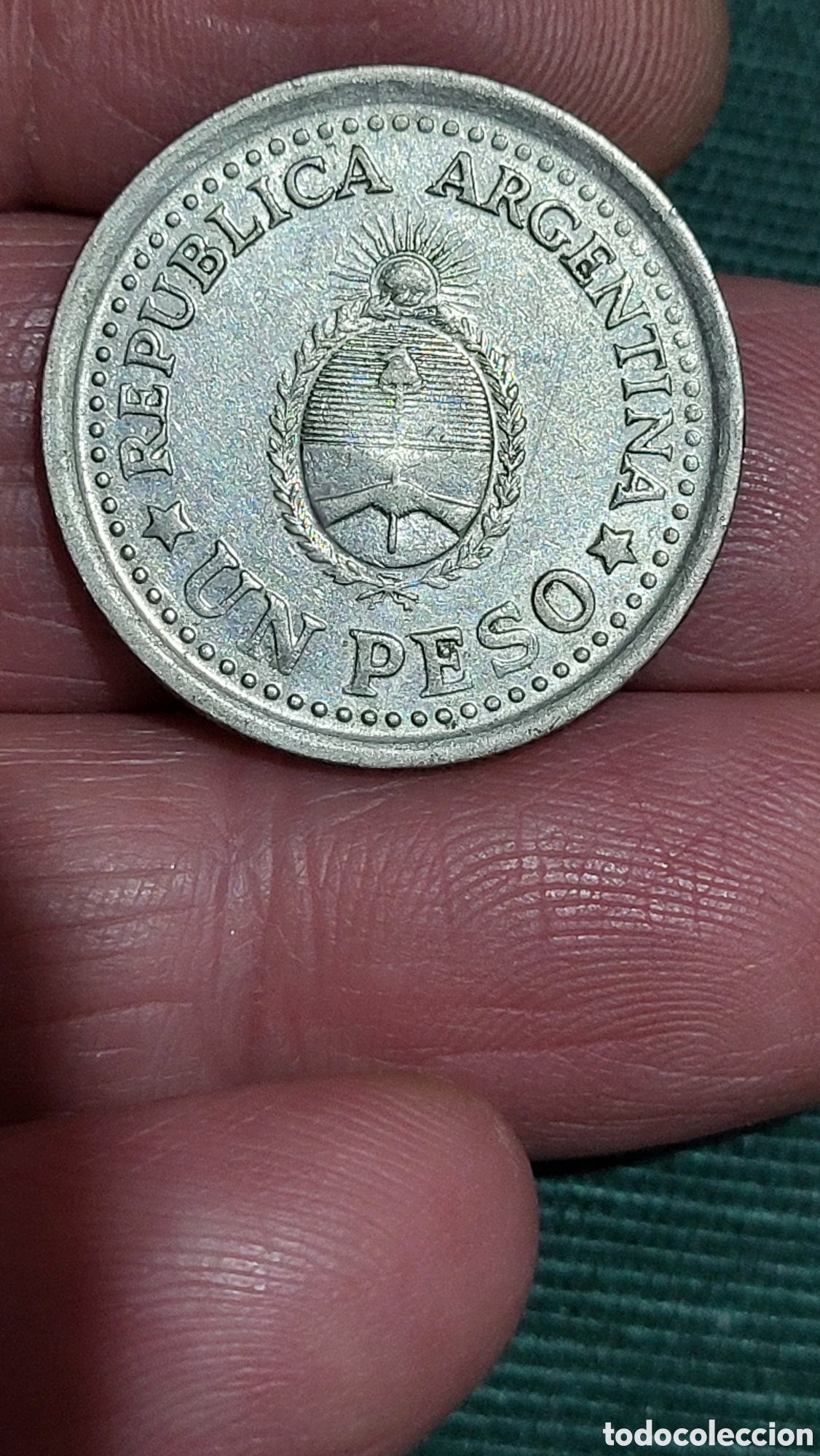 Monedas antiguas de Am&eacute;rica: Moneda un peso 1960 Argentina - Foto 1