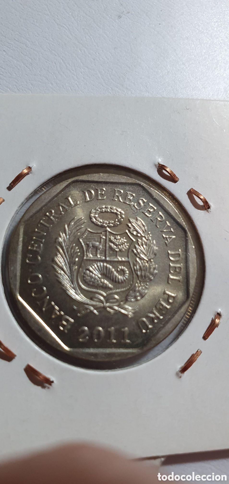 Monedas antiguas de Am&eacute;rica: Peru 1 sol 2011 - Foto 2