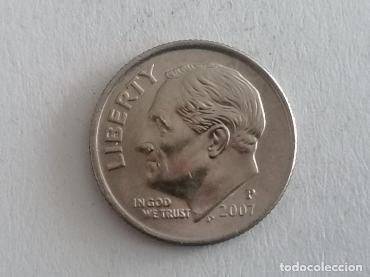 Monedas antiguas de Am&eacute;rica: MONEDA ON DIME, LIBERTY 2007 - Foto 1