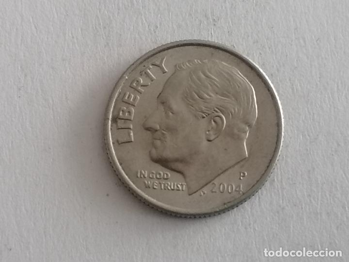 Monedas antiguas de Am&eacute;rica: MONEDA ON DIME, LIBERTY 2004 - Foto 1