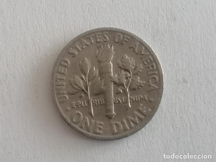 Monedas antiguas de Am&eacute;rica: MONEDA ON DIME, LIBERTY 1970 - Foto 2