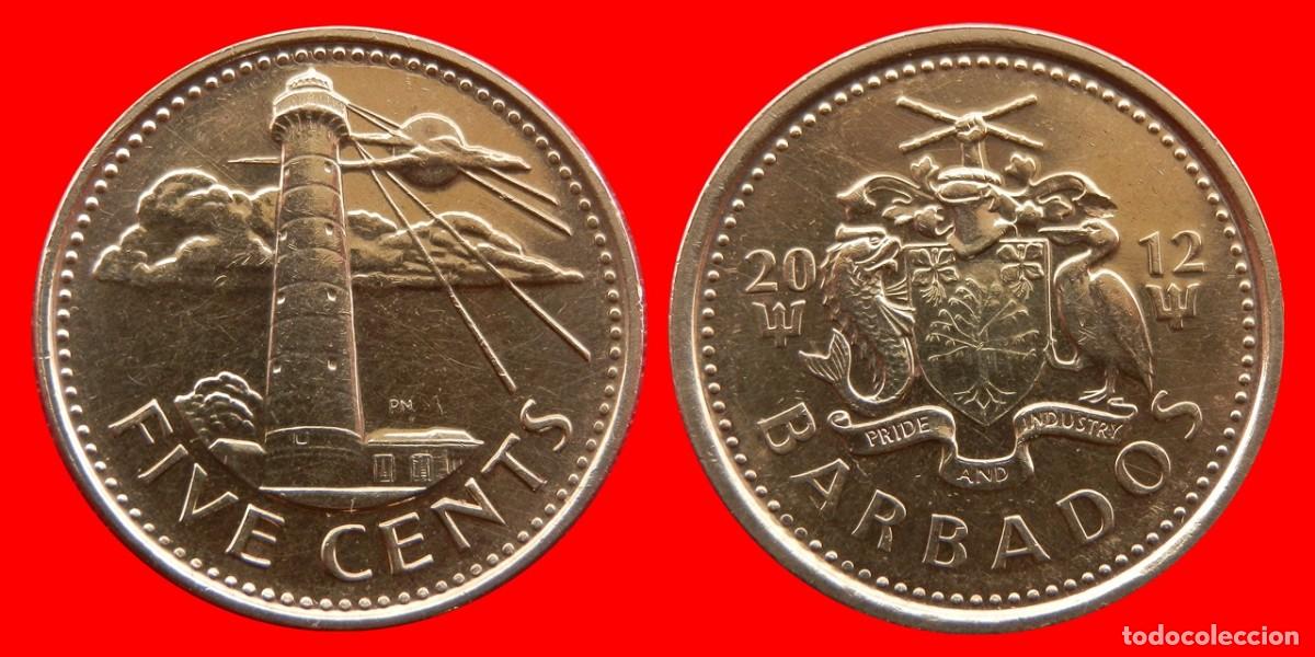 Monedas antiguas de Am&eacute;rica: 5 CENTAVOS 2012 BARBADOS-86729 - Foto 1