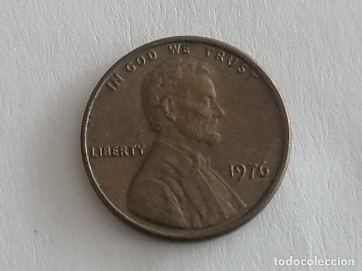 Monedas antiguas de Am&eacute;rica: MONEDA ONE CENT, 1976, LIBERTY - Foto 1