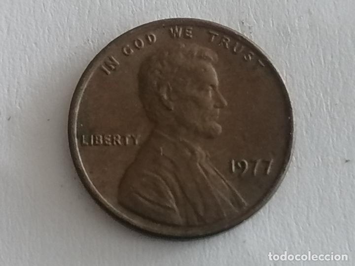 Monedas antiguas de Am&eacute;rica: MONEDA ONE CENT, 1977, LIBERTY - Foto 1