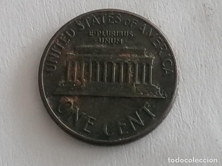 Monedas antiguas de Am&eacute;rica: MONEDA ONE CENT, 1989, LIBERTY - Foto 2
