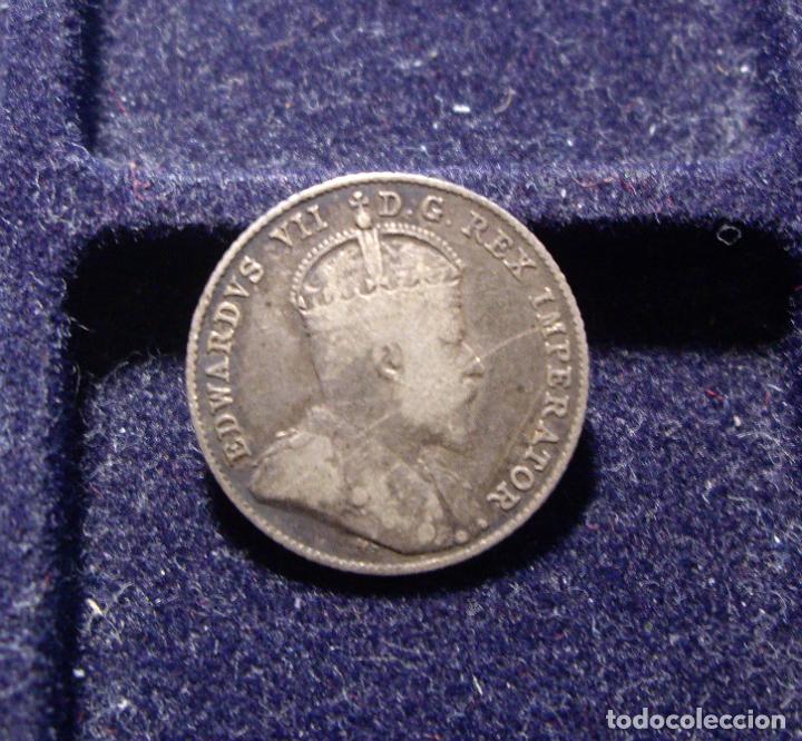 Monedas antiguas de Am&eacute;rica: CANADA - 10 CENTAVOS de PLATA 1910 - Foto 1
