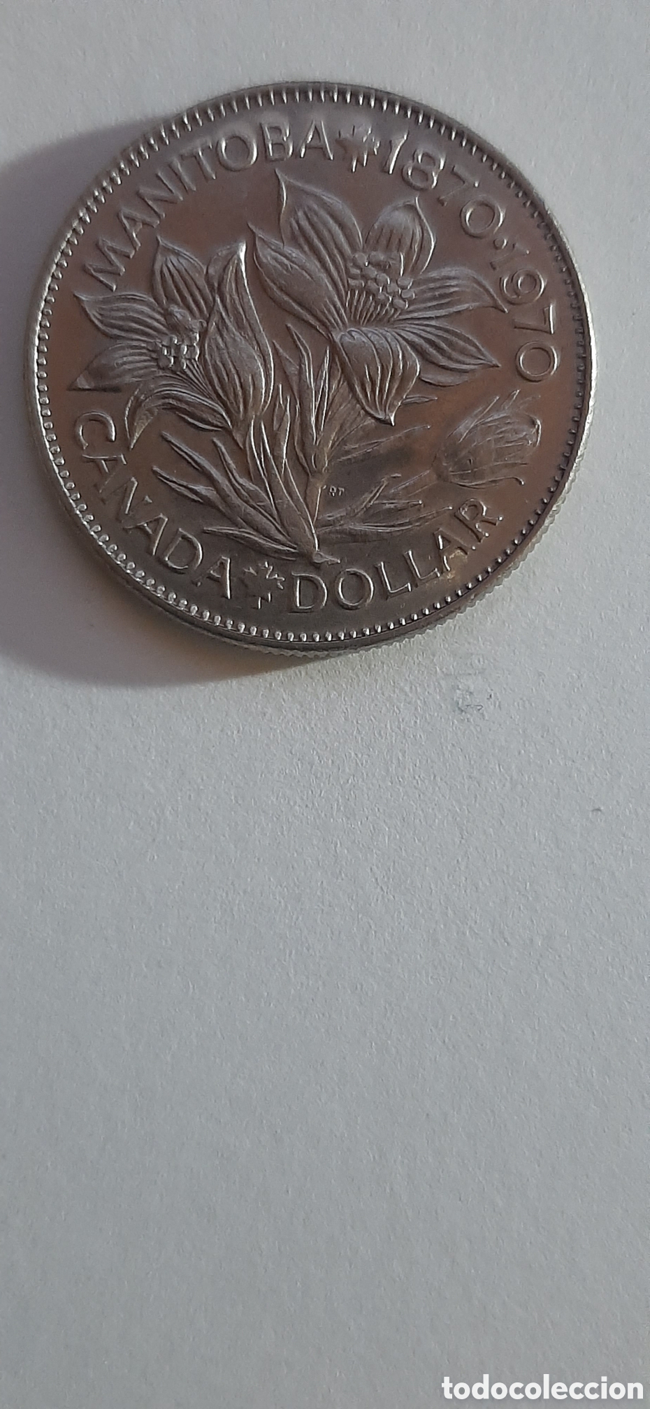 Monedas antiguas de Am&eacute;rica: CANADA 1 DOLAR A&Ntilde;O 1970 S/C - Foto 2