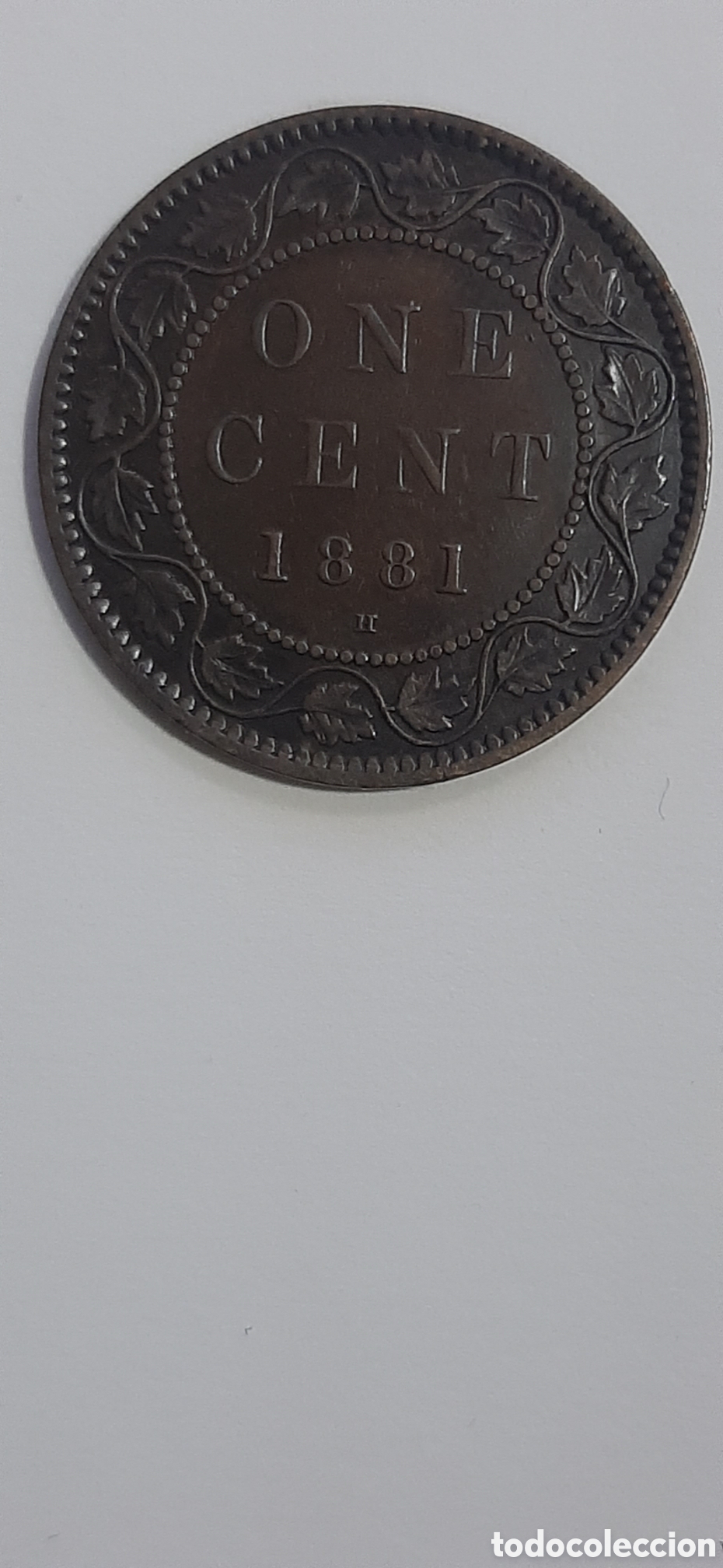 Monedas antiguas de Am&eacute;rica: CANADA 1CENT A&Ntilde;O 1881H - Foto 2