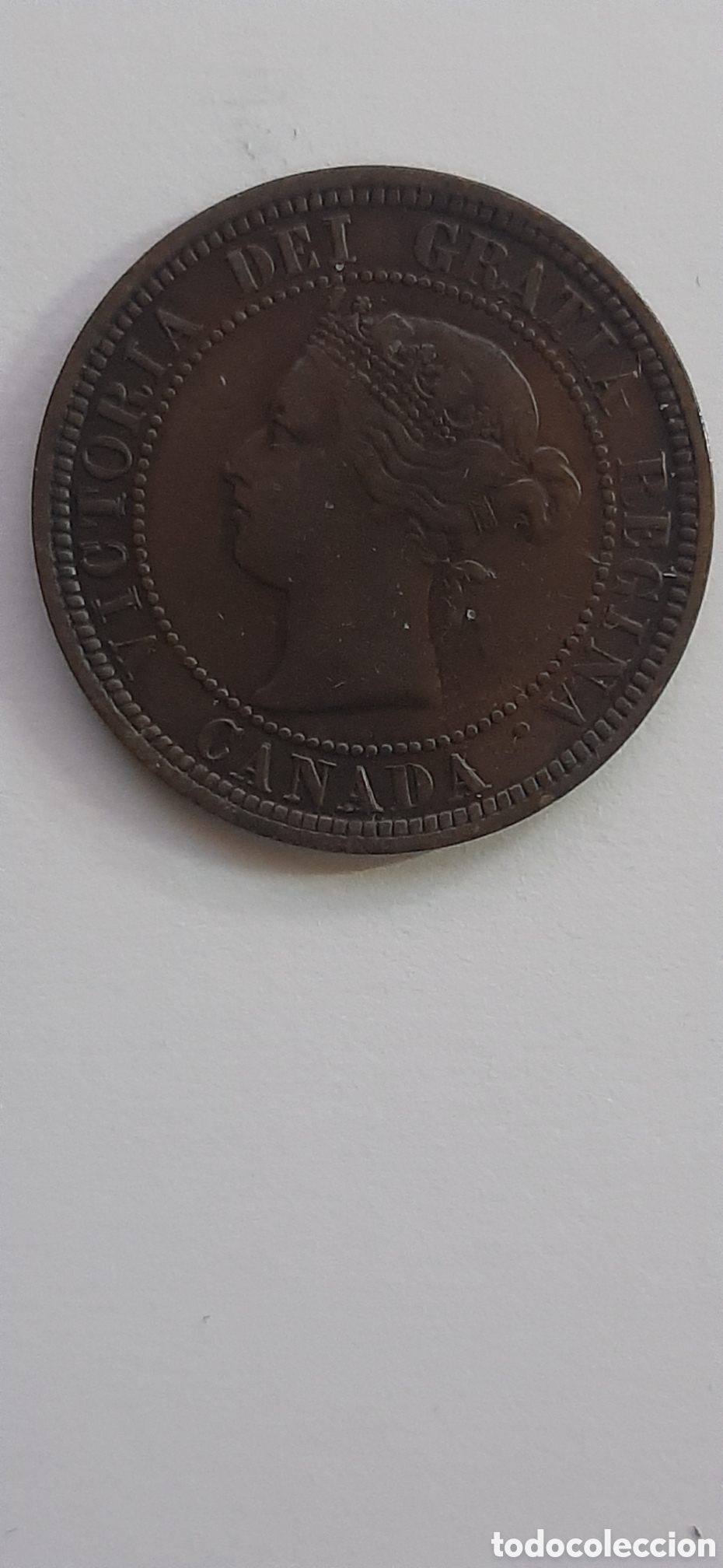 Monedas antiguas de Am&eacute;rica: CANADA 1CENT A&Ntilde;O 1881H - Foto 1