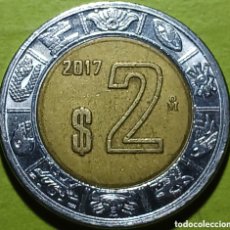 Monedas antiguas de América: MÉXICO 2 PESOS 2017. Lote 393416654