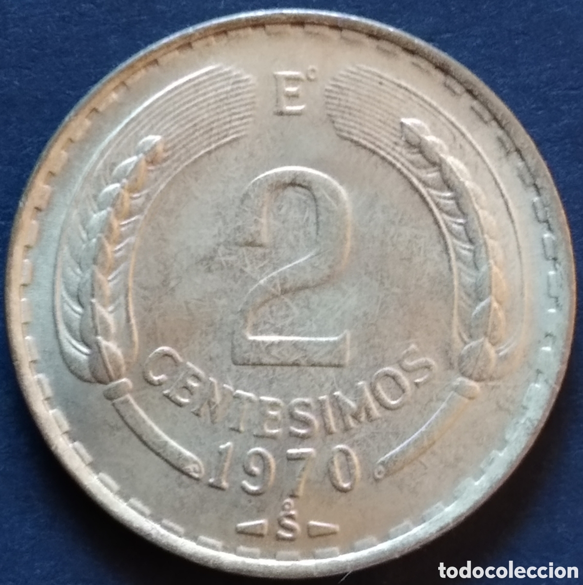 Monedas antiguas de Am&eacute;rica: MONEDA - CHILE 2 CENTESIMOS 1970 - Foto 1