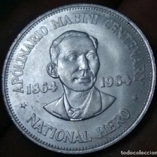 Monedas antiguas de América: UN PESO, FILIPINAS 1964