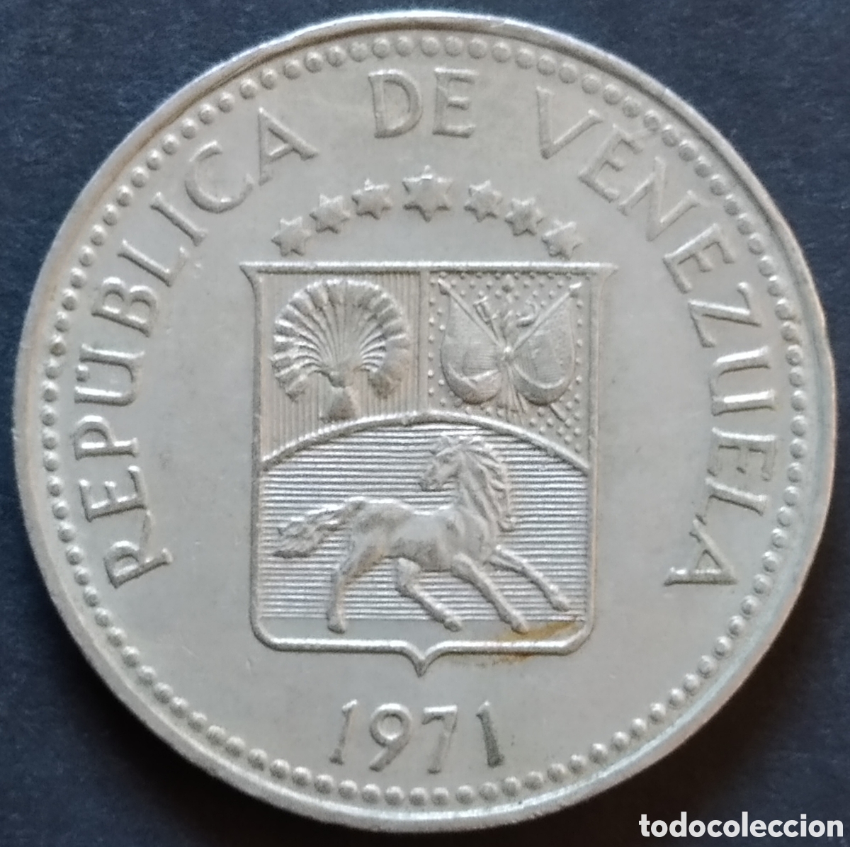 Monedas antiguas de Am&eacute;rica: MONEDA - VENEZUELA 10 CENTIMOS 1971 - Foto 2