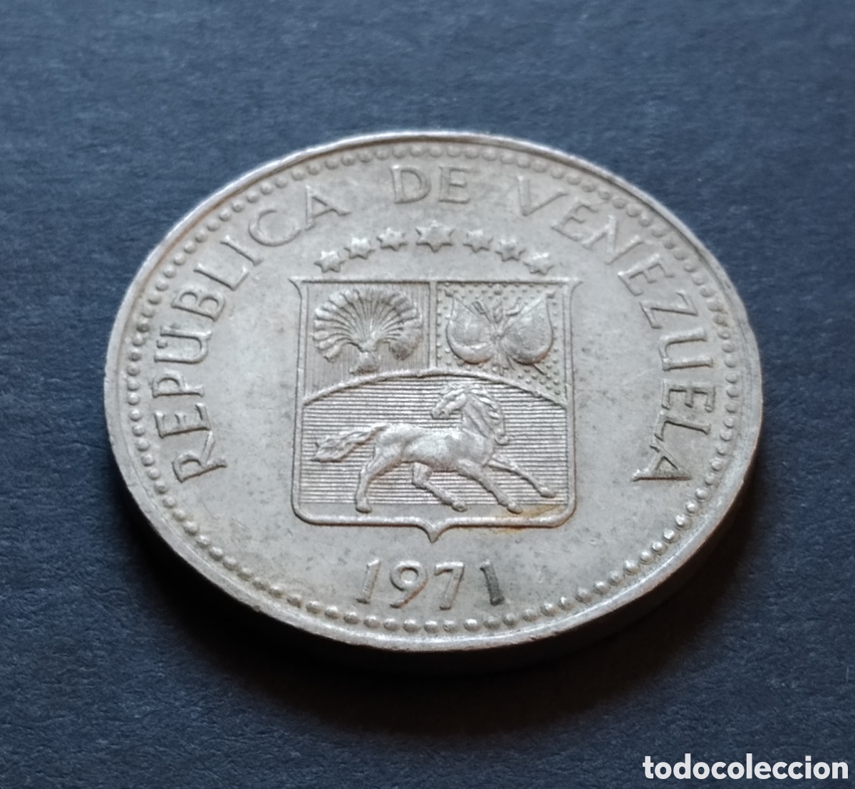 Monedas antiguas de Am&eacute;rica: MONEDA - VENEZUELA 10 CENTIMOS 1971 - Foto 4