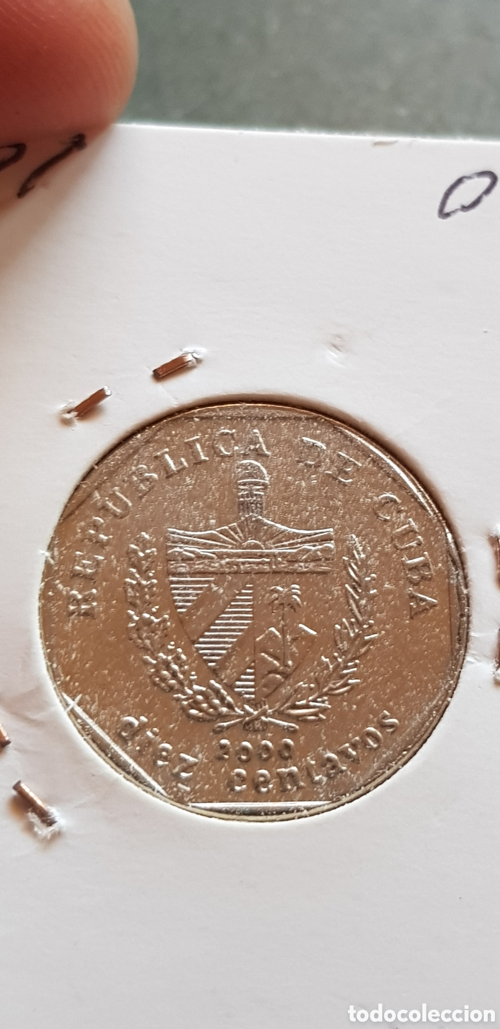 Monedas antiguas de Am&eacute;rica: 10 Centavos 2000 Cuba - Foto 3