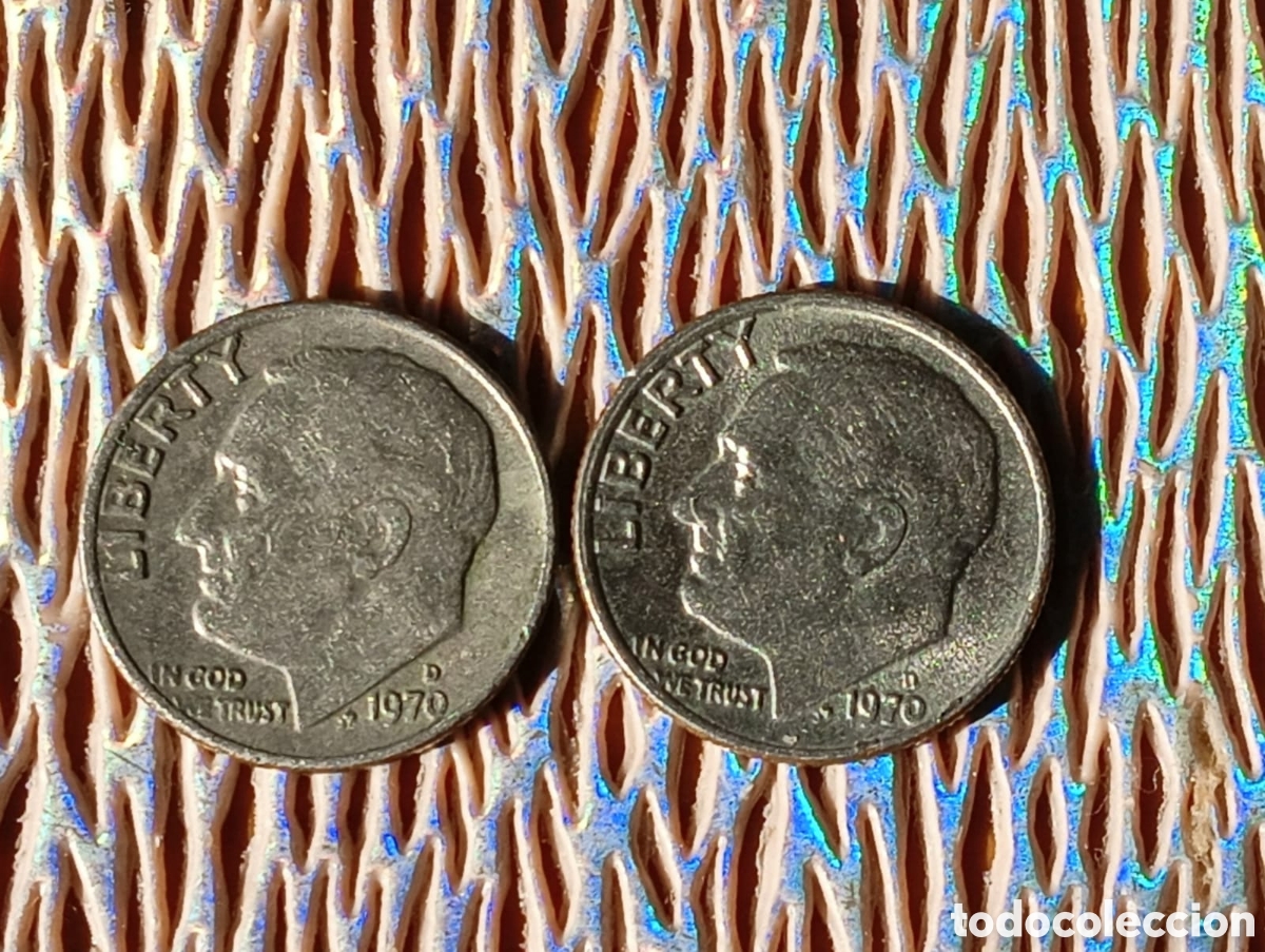 Monedas antiguas de Am&eacute;rica: Liberty 1970D - Foto 6