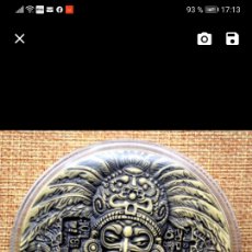 Monedas antiguas de América: MONEDA CALENDARIO MAYA. Lote 395964704