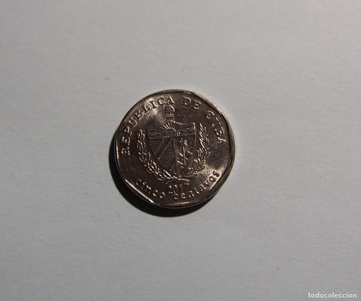 Monedas antiguas de Am&eacute;rica: CUBA 5 CENTAVOS 2017 - EBC. - Foto 1