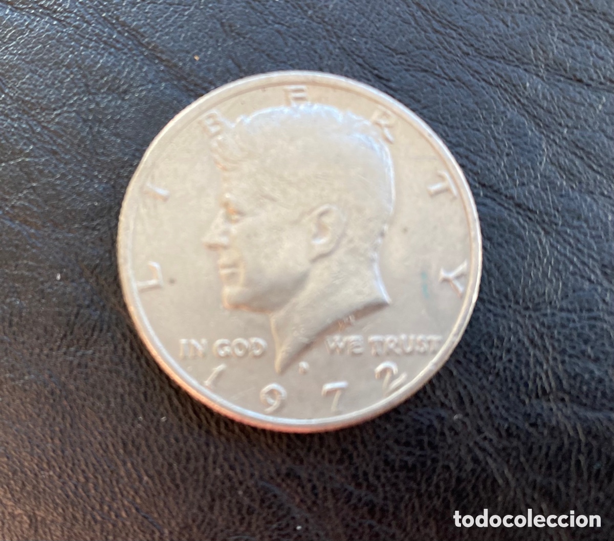 Monedas antiguas de Am&eacute;rica: 1/2 Dolar EEUU Kennedy 1972 - Foto 1
