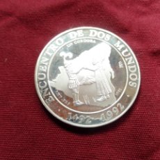Monedas antiguas de América: NICARAGUA. 1 CÓRDOBA DE PLATA 1991 SERIE ENCUENTRO DE DOS MUNDOS. V CENTENARIO 1992