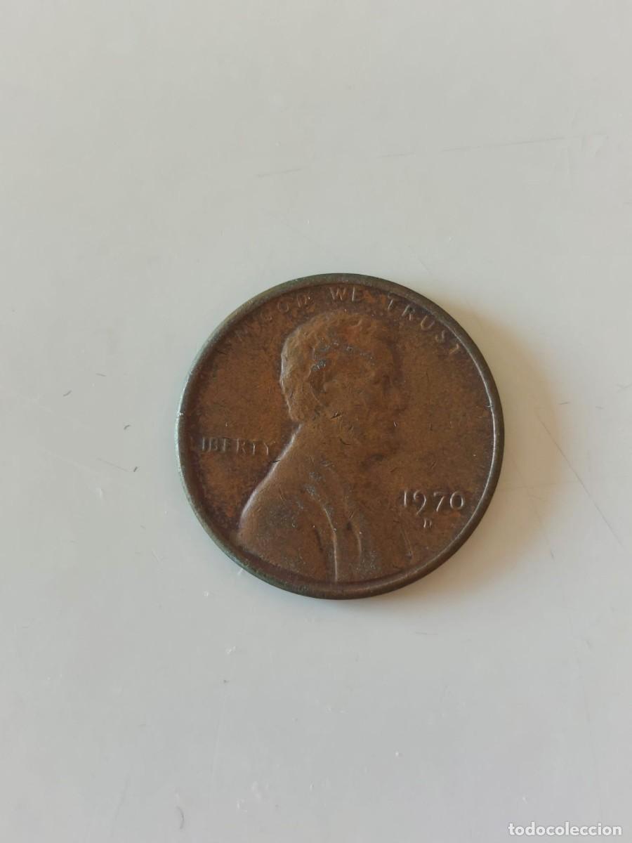 Monedas antiguas de Am&eacute;rica: EEUU. 1 centavo - 1970 D - Foto 1