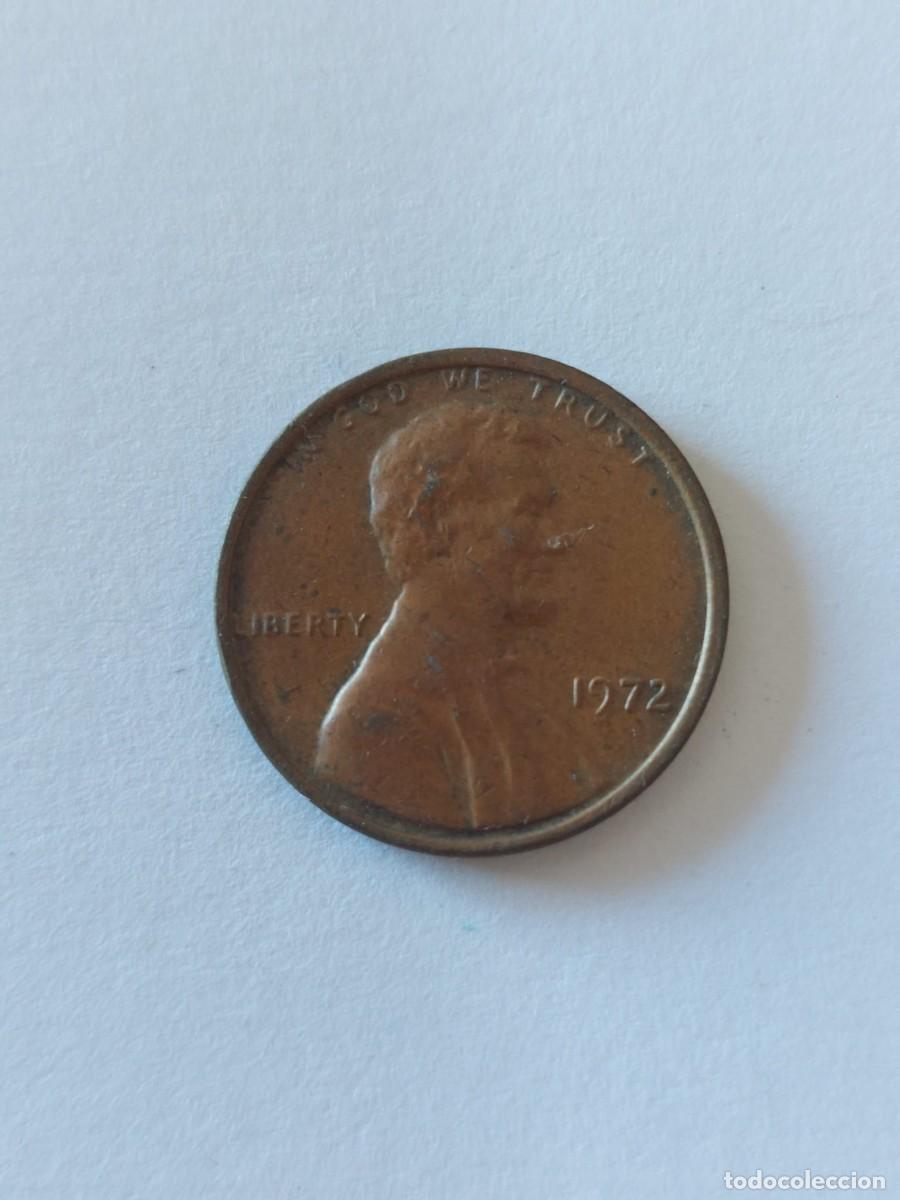 Monedas antiguas de Am&eacute;rica: EEUU. 1 centavo - 1972 - Foto 1