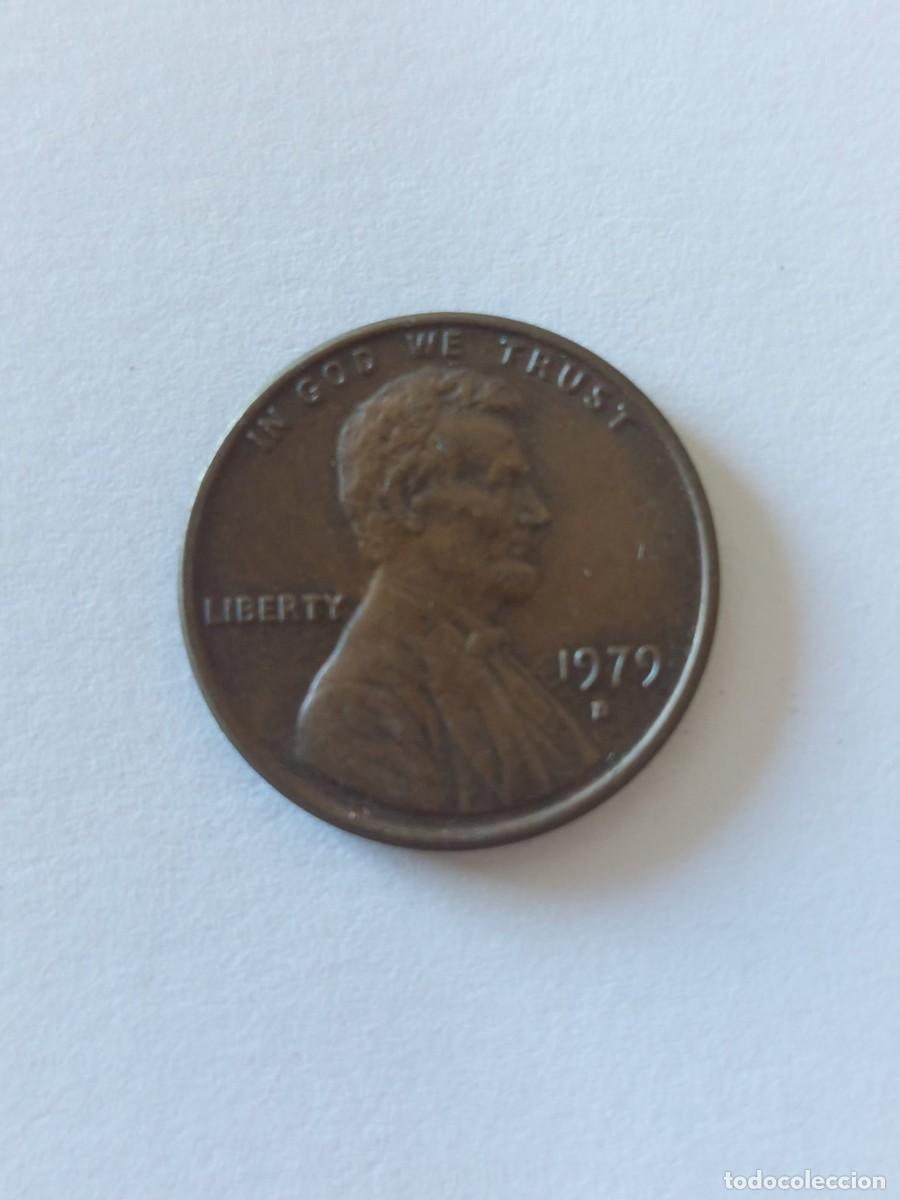 Monedas antiguas de Am&eacute;rica: EEUU. 1 centavo - 1979 D - Foto 1