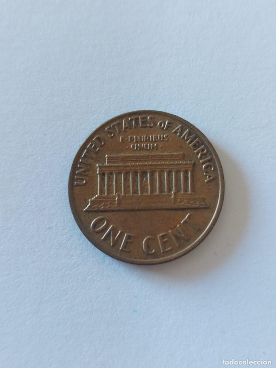 Monedas antiguas de Am&eacute;rica: EEUU. 1 centavo - 1980 - Foto 2