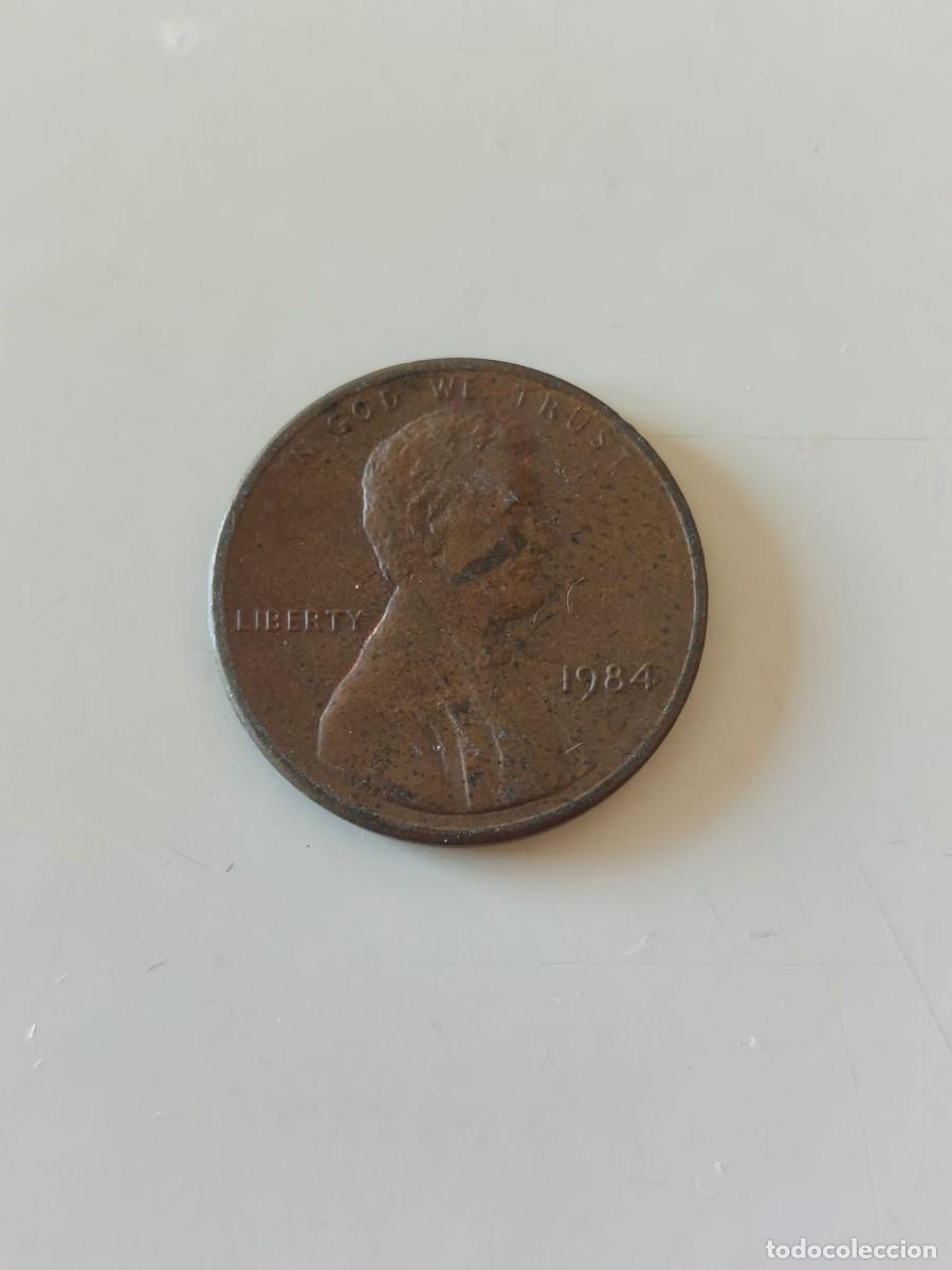 Monedas antiguas de Am&eacute;rica: EEUU. 1 centavo - 1984 - Foto 2