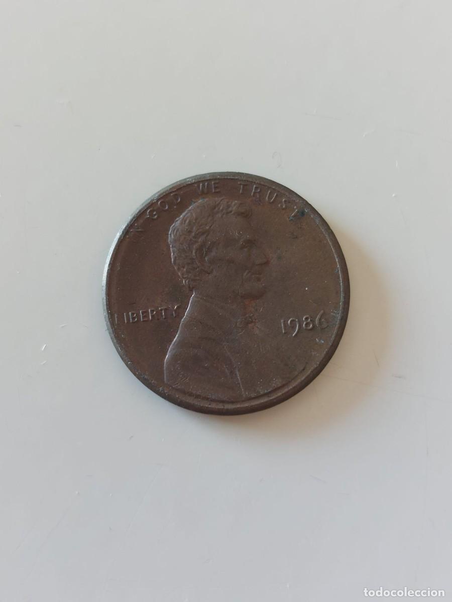 Monedas antiguas de Am&eacute;rica: EEUU. 1 centavo - 1986 - Foto 1