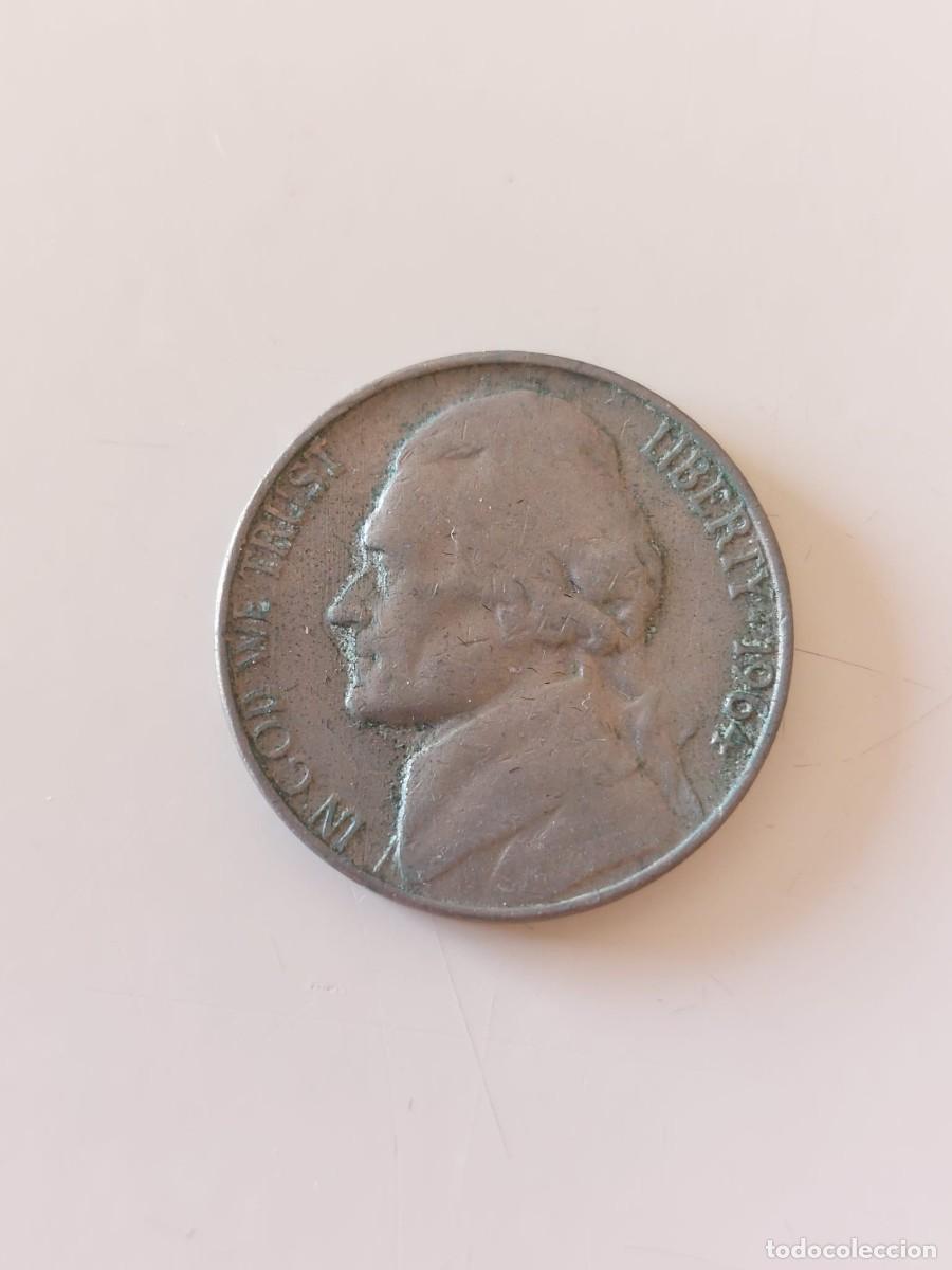 Monedas antiguas de Am&eacute;rica: EEUU. 5 centavos - 1964 - Foto 1