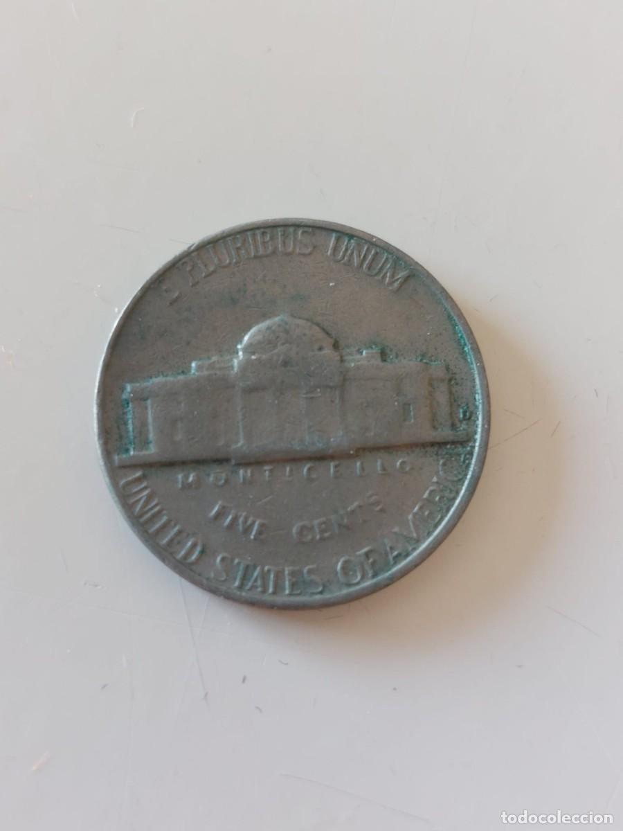 Monedas antiguas de Am&eacute;rica: EEUU. 5 centavos - 1964 - Foto 2
