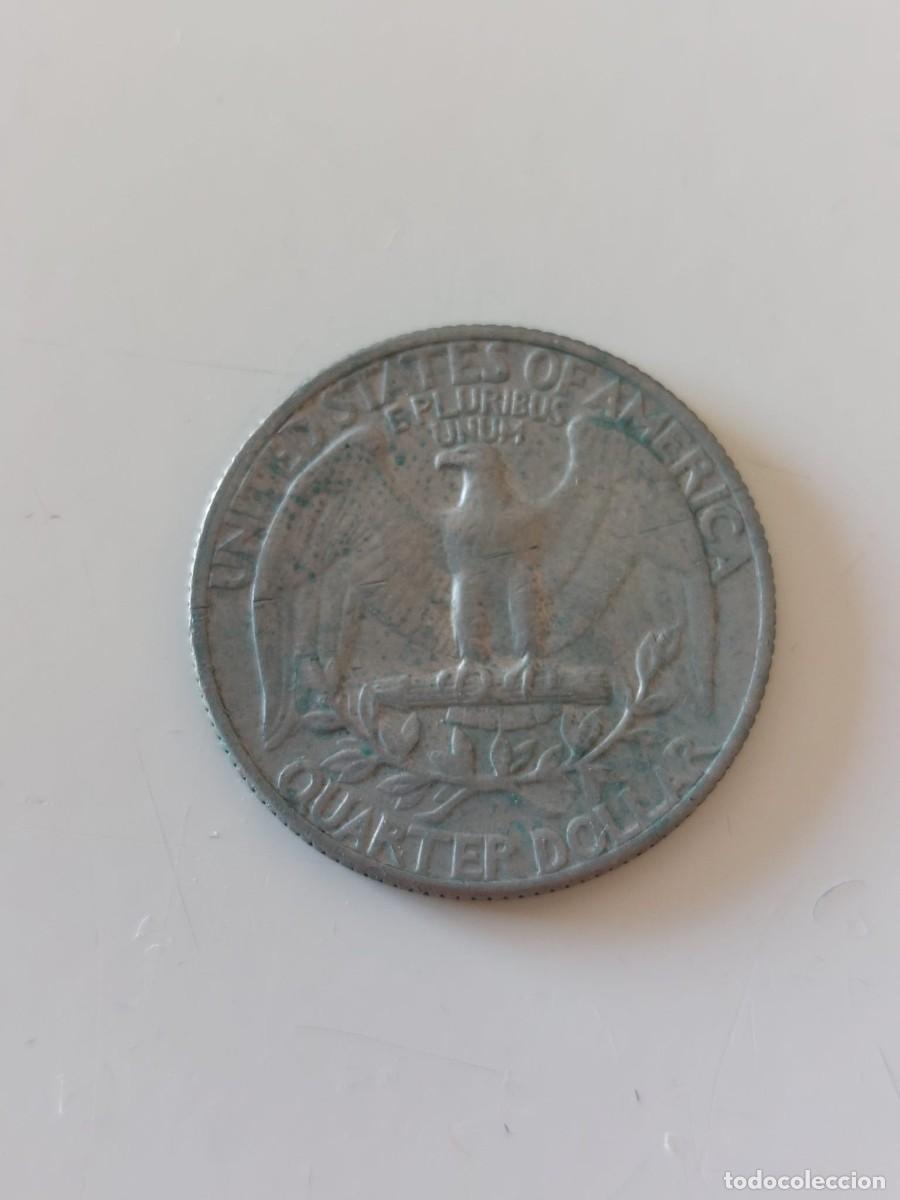 Monedas antiguas de Am&eacute;rica: EEUU. 25 centavos - 1965 - Foto 2