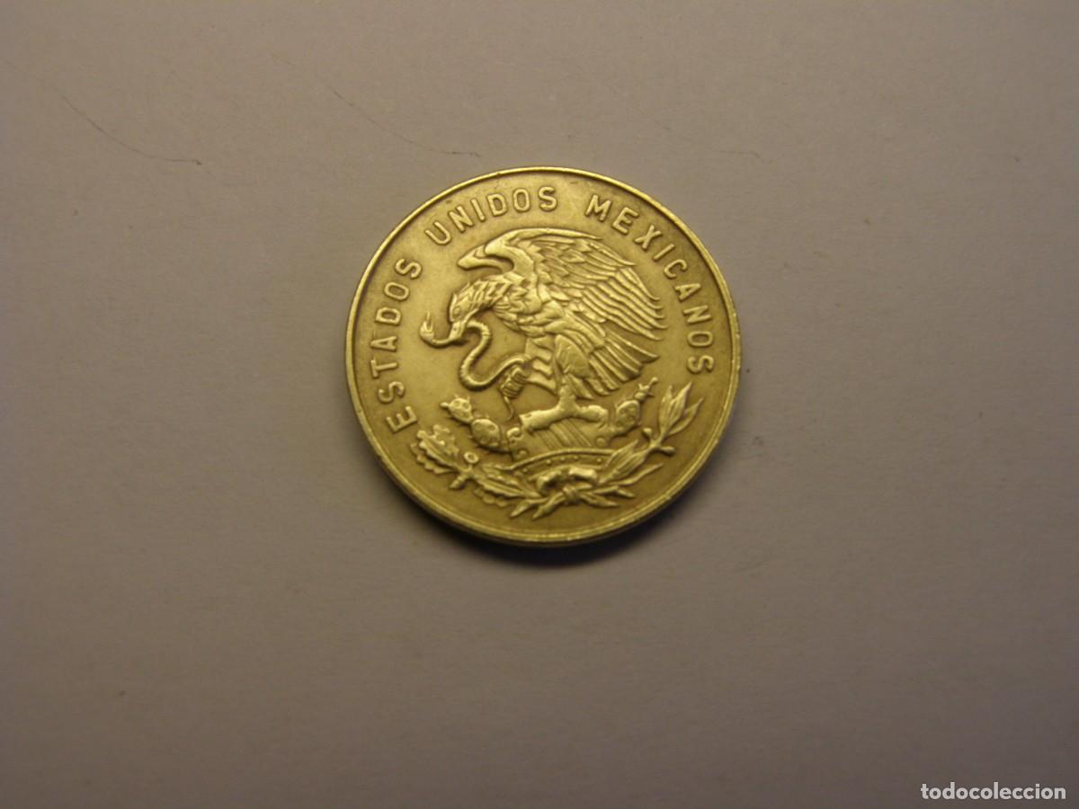 Monedas antiguas de Am&eacute;rica: Moneda 5 centavos M&eacute;xico, a&ntilde;o 1966. - Foto 2