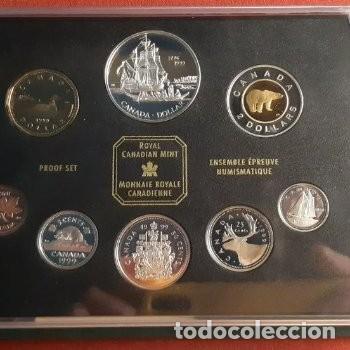 Monedas antiguas de Am&eacute;rica: CANADA, SET PROOF 1999 - Foto 1