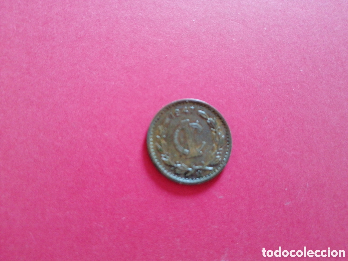 Monedas antiguas de Am&eacute;rica: 1 centavo de M&eacute;xico 1947 - Foto 1