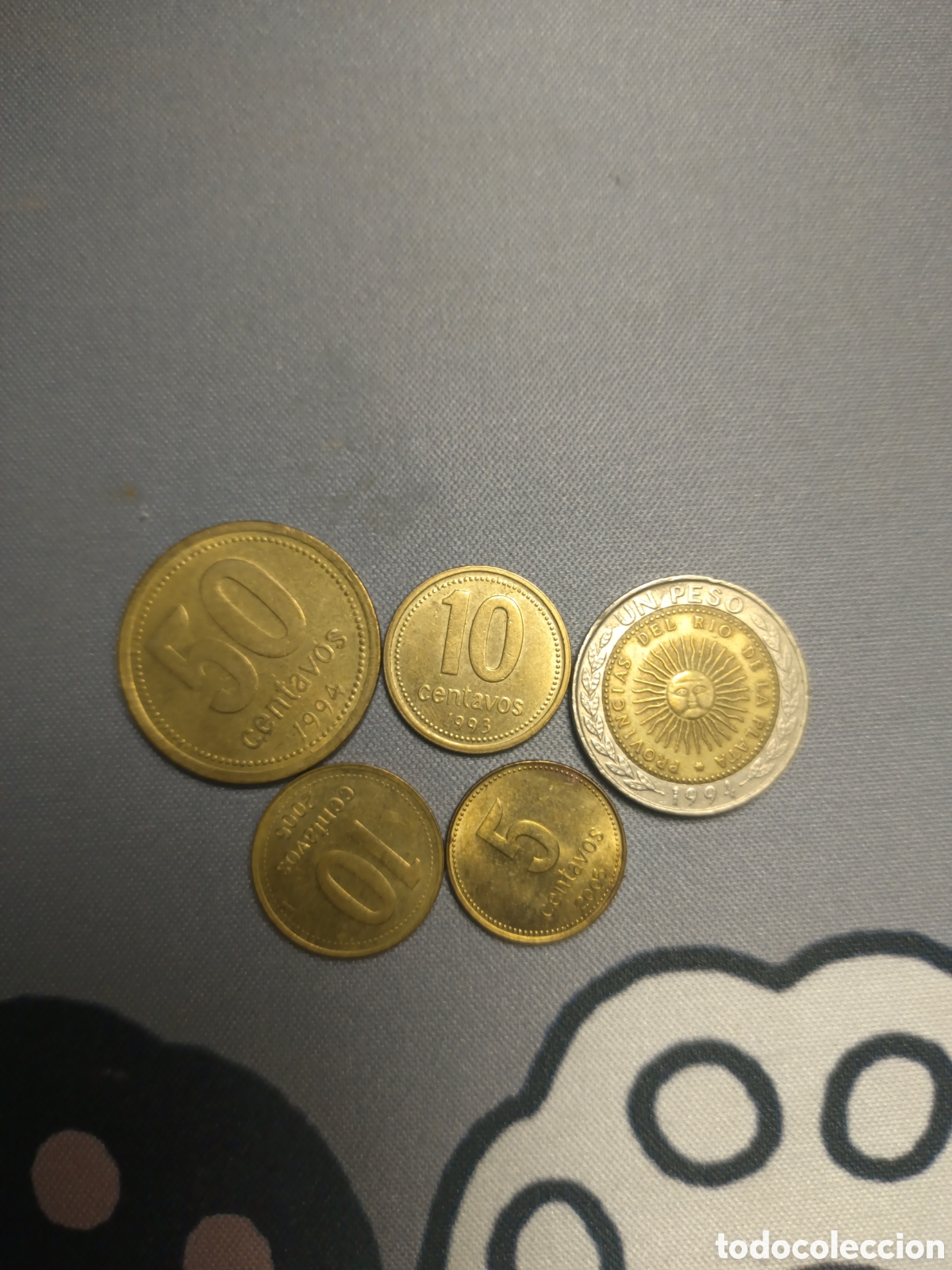 Monedas antiguas de Am&eacute;rica: Pesos y centavos Argentina - Foto 2