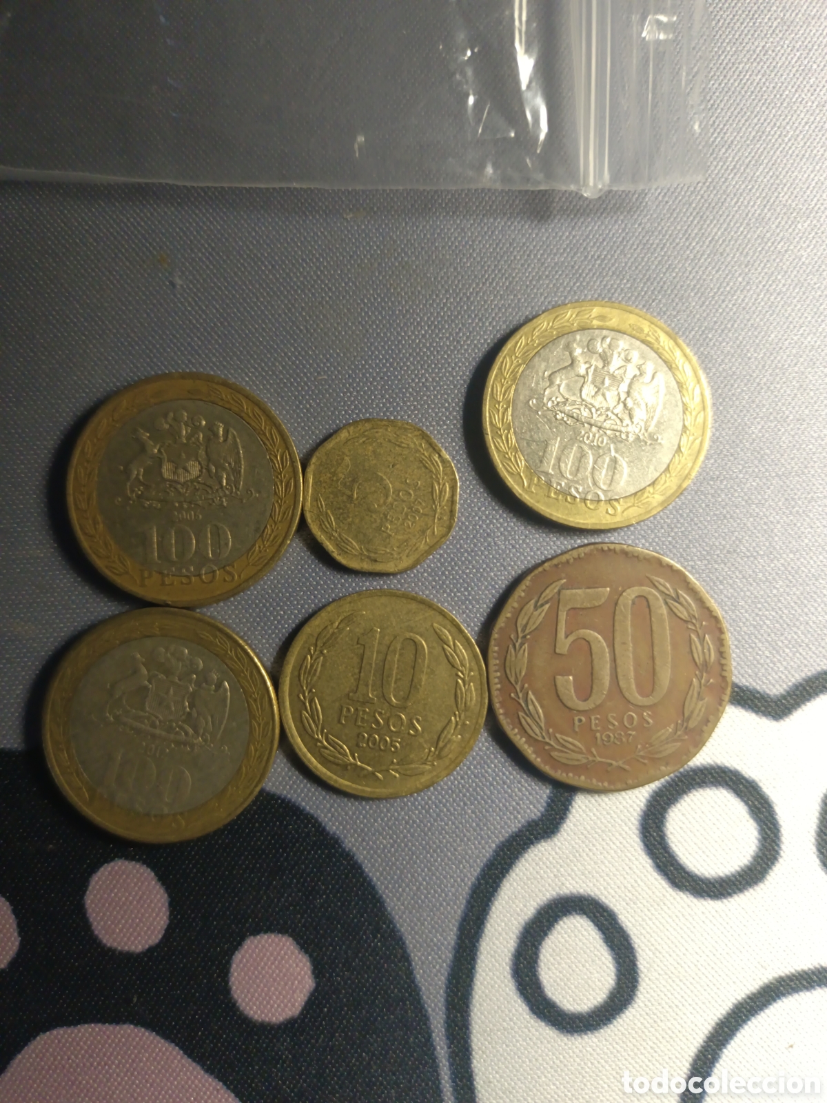 Monedas antiguas de Am&eacute;rica: Pesos Chile - Foto 2