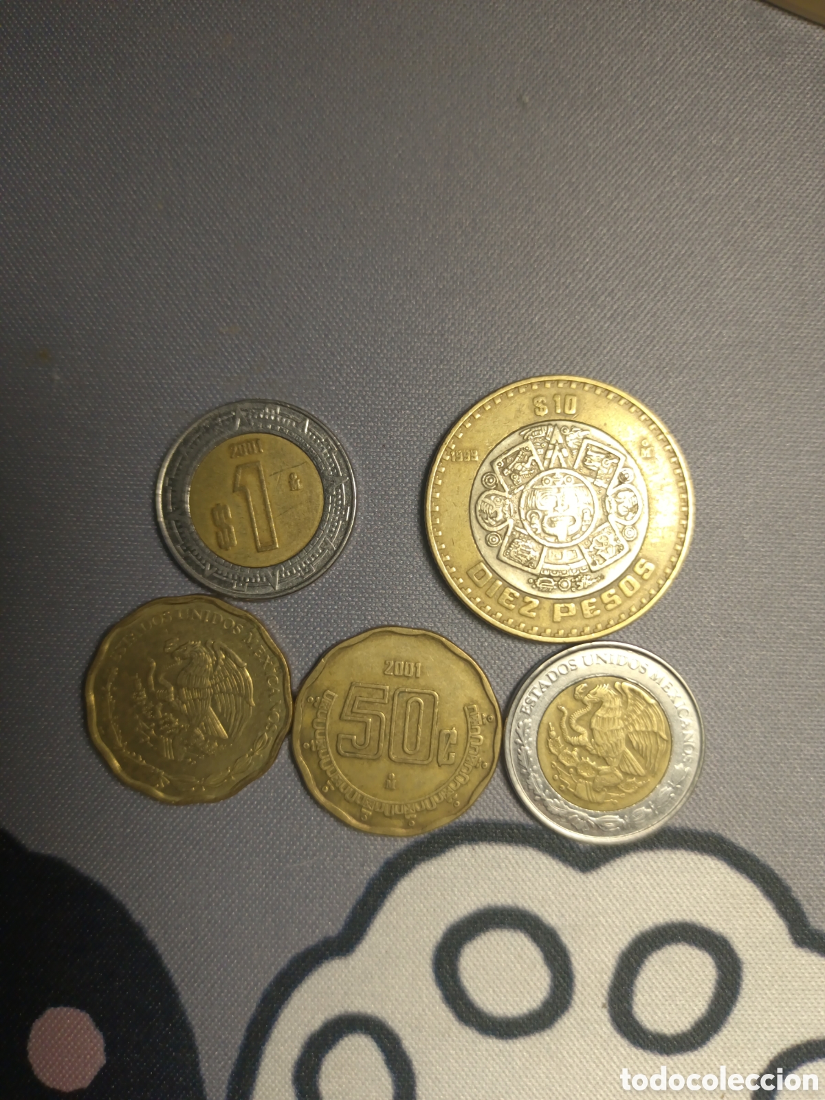 Monedas antiguas de Am&eacute;rica: Pesos M&eacute;xico - Foto 2