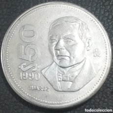 Monedas antiguas de América: MÉXICO 50 PESOS 1990. Lote 399759024