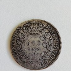 Alte Münzen aus Amerika: MONEDA DE PLATA, 640 RÉIS 1822, BRASIL. Lote 400059454