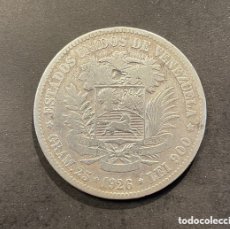 Monedas antiguas de América: MONEDA DE PLATA VENEZUELA 1926 (GRAM 25 - LEI 900) BOLÍVAR LIBERTADOR. Lote 400347319