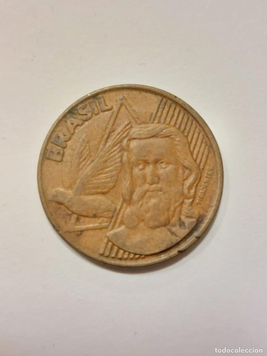 Monedas antiguas de Am&eacute;rica: Brasil. 5 centavos - 2002 - Foto 2