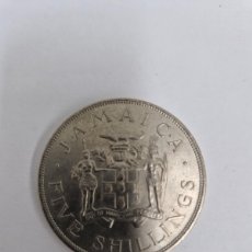 Monedas antiguas de América: MONEDA DE 5 SHILLINGS. JAMAICA. AÑO 1966. Lote 400436774