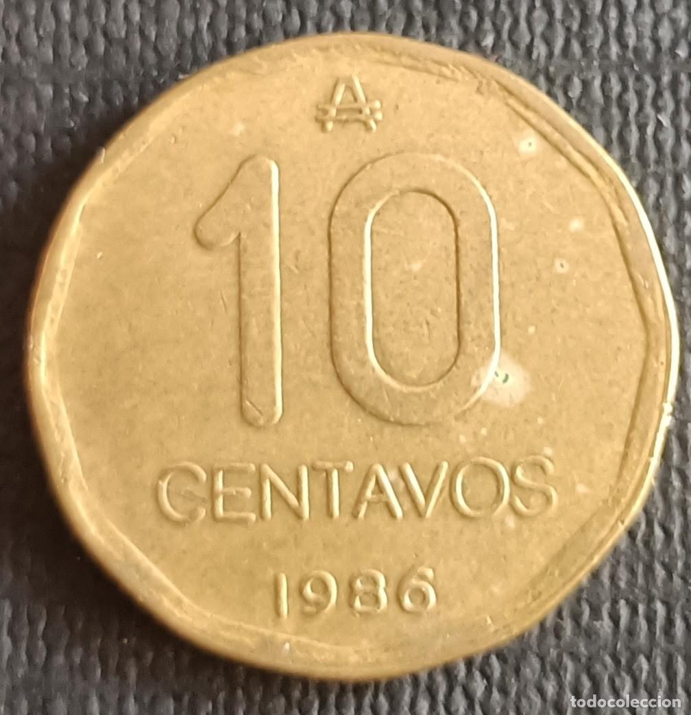Monedas antiguas de Am&eacute;rica: 10 centavos 1986 - Argentina - Foto 1